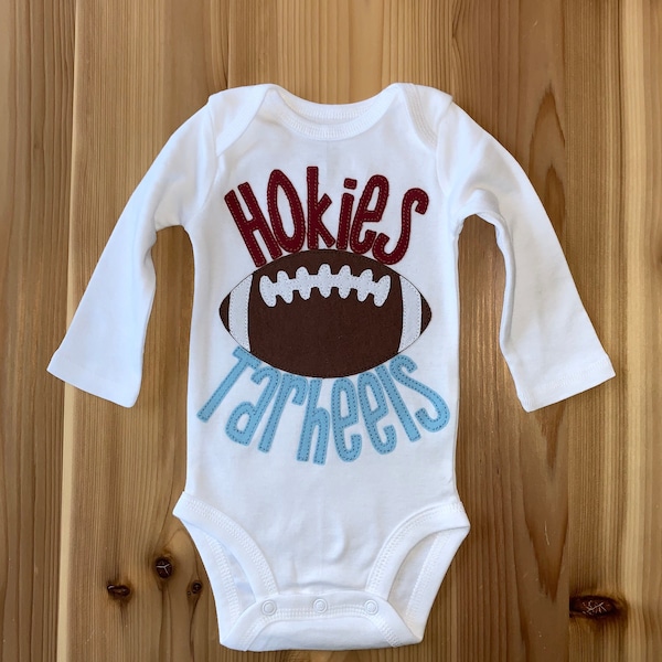 Personalized House Divided Football Teams Bodysuit. Any football team you want!