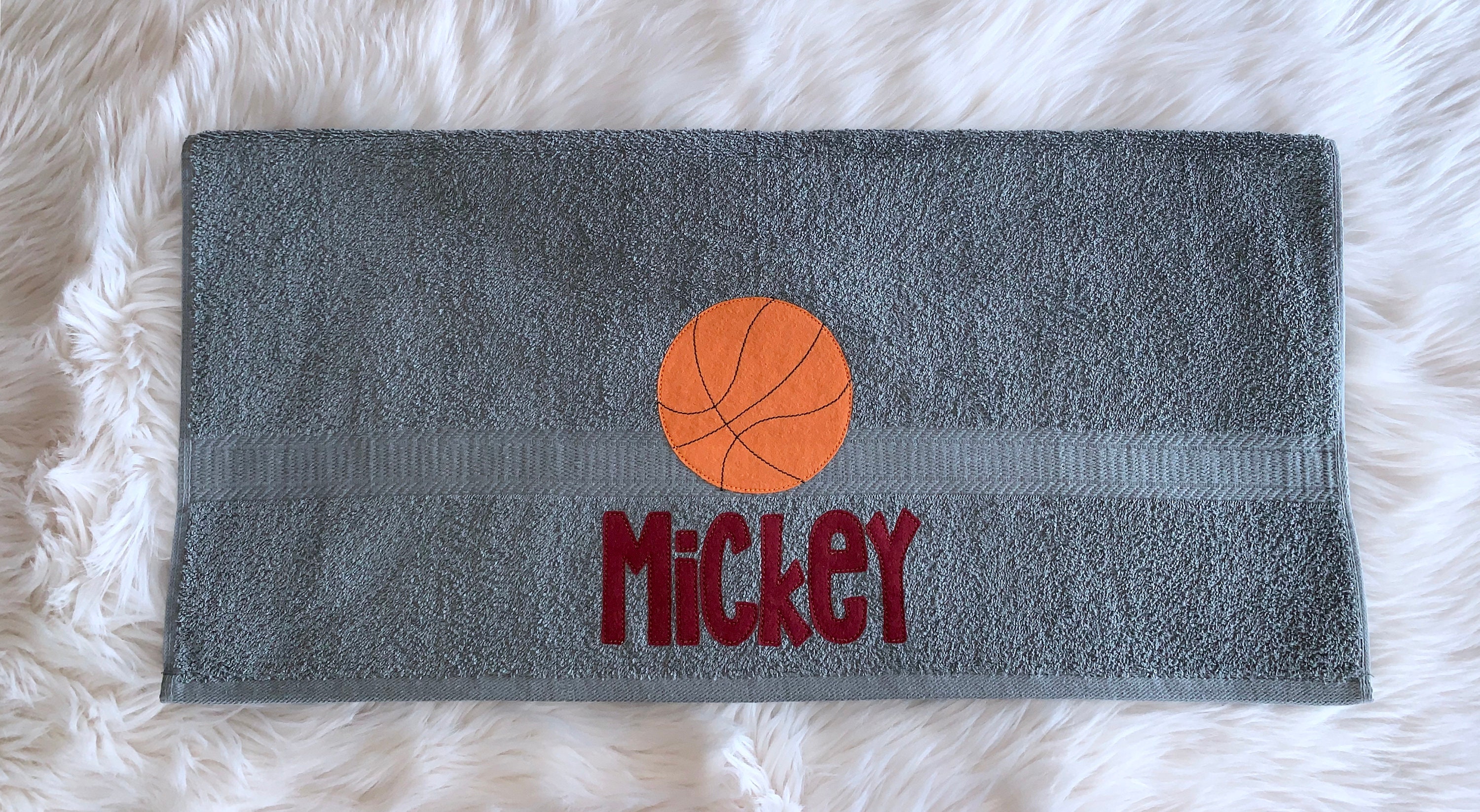 Toallas de baño personalizadas para niños / toalla deportiva | Etsy