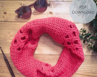 Open Air Cowl - Crochet Pattern PDF Download