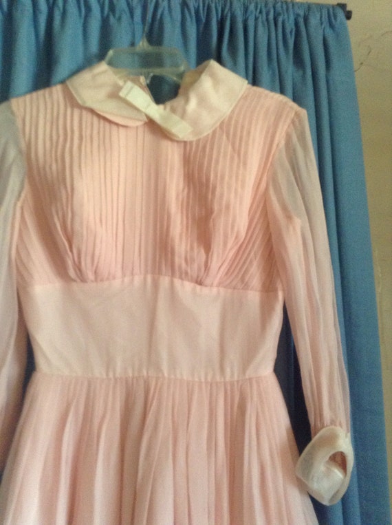 1950's elusive souffle gauze babydoll dress