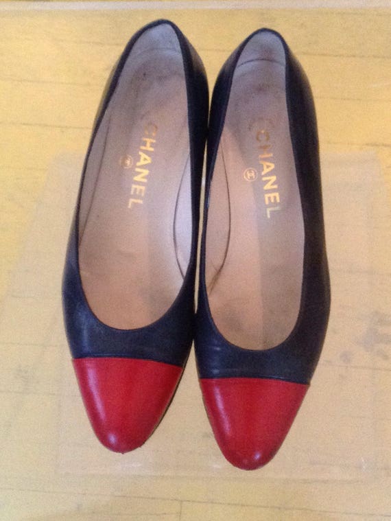 vintage chanel flats