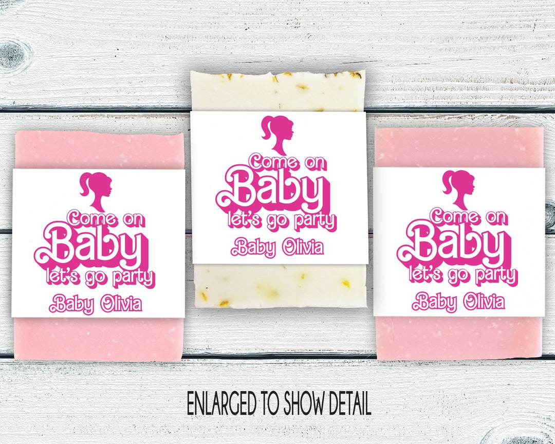Pink Doll Party Favor Mini Soap Favors for Baby Shower Etsy