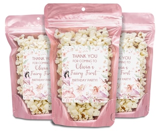 Fairy First Birthday Party Favors, Whimsical First Birthday For Girls, Girl 1st Birthday Theme Idea, Fairy Birthday Party Favors,Fairy Favor