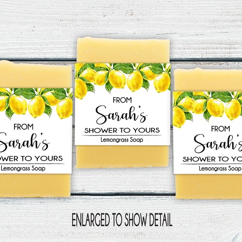 She Found Her Main Squeeze Bridal Shower Soap Favors Lemon Etsy