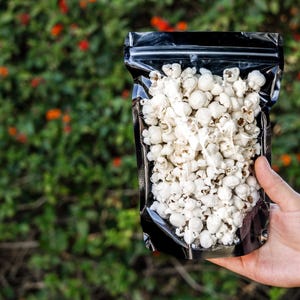 Black Bow Birthday Party Favors, Popcorn Bags and Stickers, Coquette Black Bow Favors, 30th Birthday Favors, 40th Birthday Women Favors, image 4