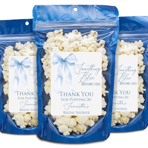 Something Blue Before I Do Bridal Shower Favors, Blue Bow Bridal Shower Party Favors, Brunch Gift for Women, Blue Bow Favors