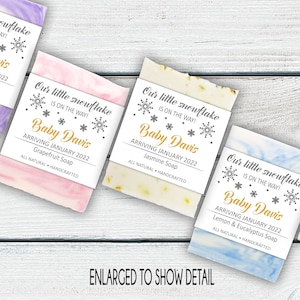 Snowflake Baby Shower Party Favor, Gender Neutral Baby Shower Favors, Little Snowflake Baby Shower Favors, Winter Wonderland Baby Shower