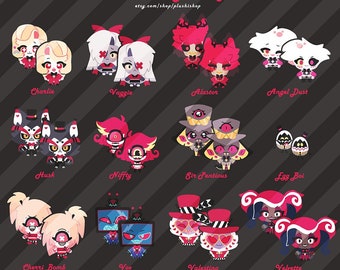 Hazbin Hotel Linkable Charms