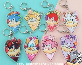 Sonic Crepes Keychains