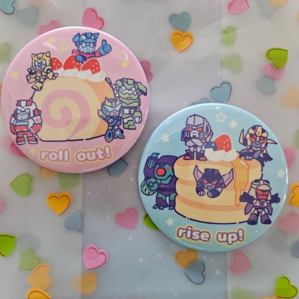 Autobots Decepticons Sweets Button Set