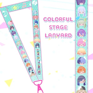 Colorful Stage Lanyard