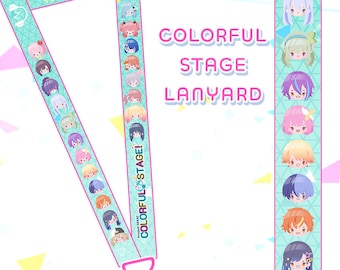 Colorful Stage Lanyard