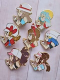 PRE-ORDER PKMN Trainer Let's Battle! Enamel Pins