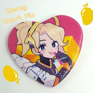 Mango Heart Button