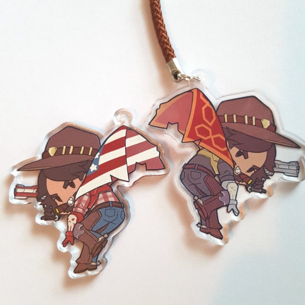 McCree Clear Acrylic Keychain
