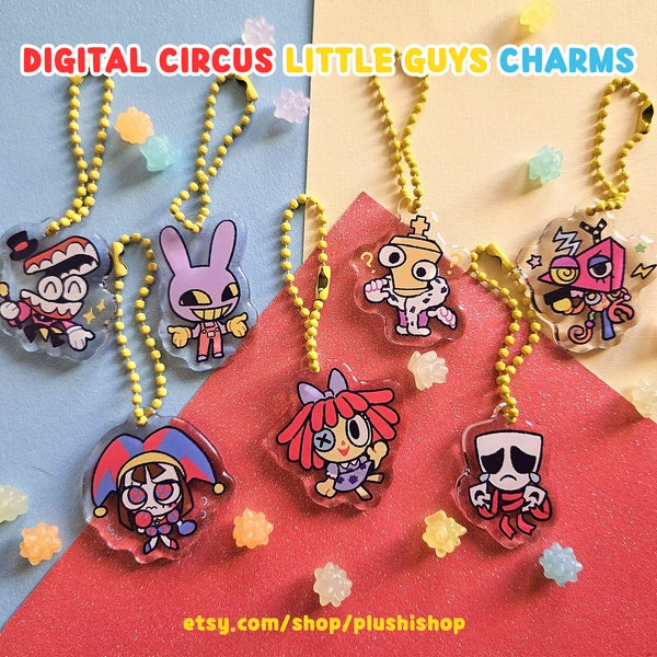 Digital Circus Little Guys Charms