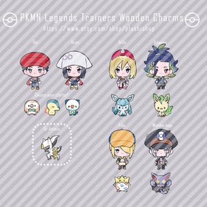 Reserva anticipada los amuletos de madera del entrenador Arceus de Pokémon Legends.