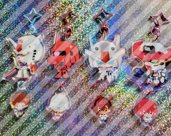 Ciondoli olografici del pilota mecha aereo G Witch