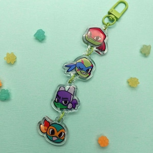 PRE-ORDER Green Sewer Boys Linked Keychain