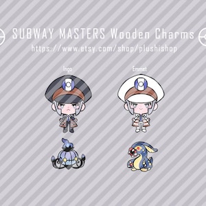 Mini Subway Masters Wooden Charms