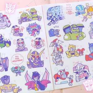 TF MTMTE TFA Starscream Sticker Sheets image 3