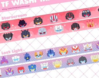 TF Starscream MTMTE Washi Tape