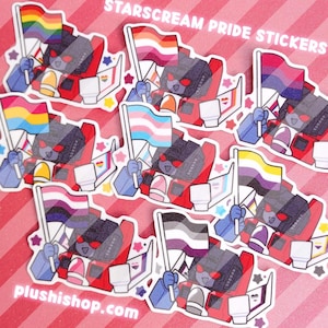 Starscreme Pride Glitzer Sticker