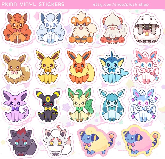 Eeveelution Stickers