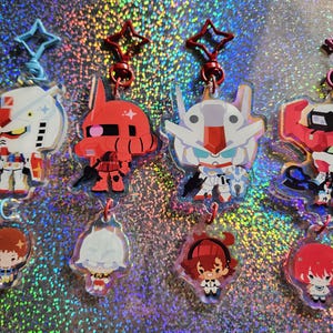PRE-ORDER G Witch Aerial Mecha Pilot Holo Charms