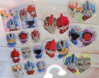 TFP Plush Holo Stickers