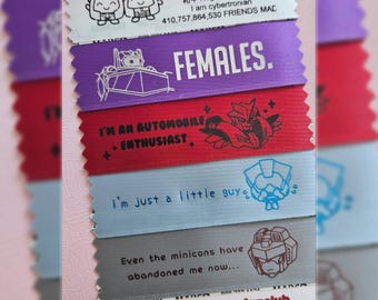 TF MTMTE Ribbon Badge