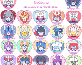 PRE-ORDER MTMTE Heart Buttons