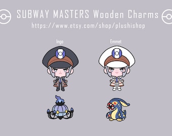 Mini Subway Masters Wooden Charms