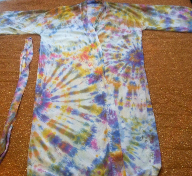 Custom Tie Dye Unisex Robe