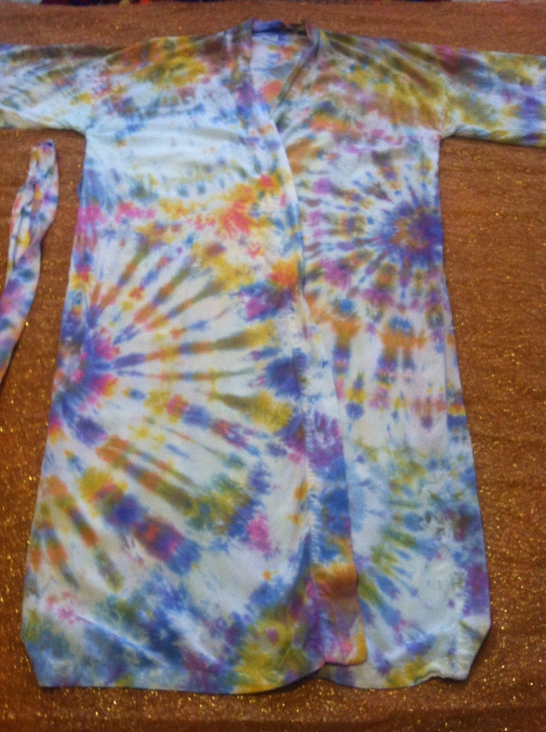 Custom Tie Dye Unisex Robe