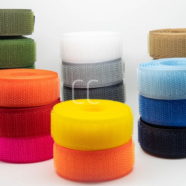 25mm Sew-on Hook & Loop tape Alfatex® Brand supplied by the Velcro Companies - Shipping from the UK - Various Colours / Lengths available