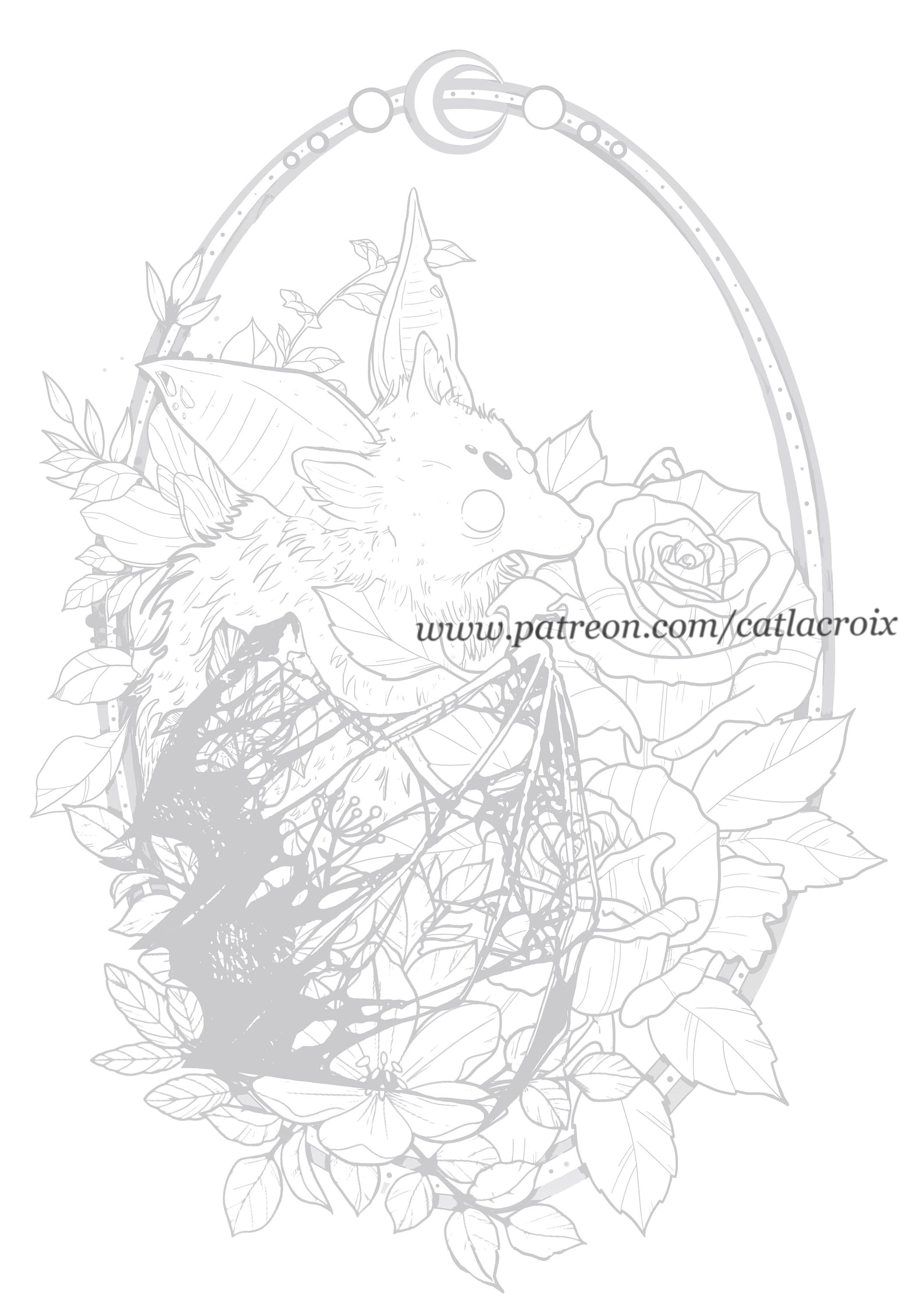 Georgie Printable Colouring page. Digital download. Prints up | Etsy