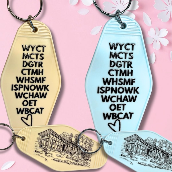 Will you come to my cottage WYCTOMC Key Tag  | Heated Rivalry Motel Key