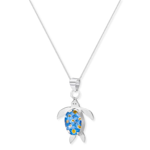 Turtle Necklace by Shrieking Violet 