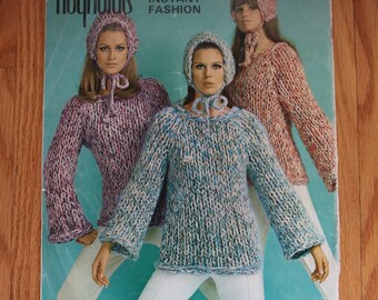 Vintage Knitting booklet - Reynolds Instant Fashion