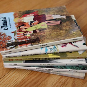 Collection de livres scolaires vintage des années 60 et 70 1