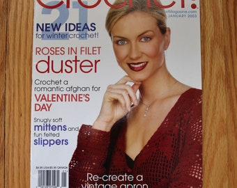 magazine de crochet vintage - Crochet ! Janvier 2003