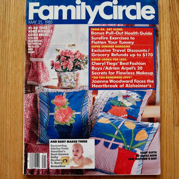 Vintage Family Circle magazine - May 21 1985