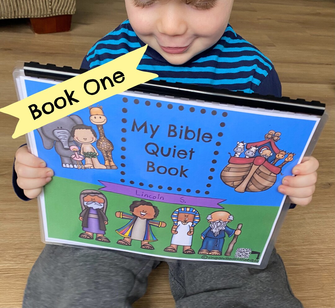 Printable Bible Quiet Book Volume 1. Bible Activity Book. Bible Busy ...