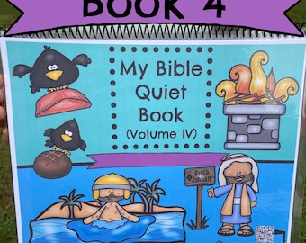 Afdrukbare Bijbel Quiet Book Vol. 4: activiteitenmap Kings Era (pdf)