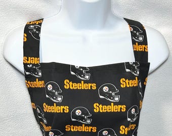 Pittsburgh Steelers- Full Size BBQ Apron with Pockets