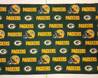 1 Set- Green Bay Packers Cotton Pillowcases.