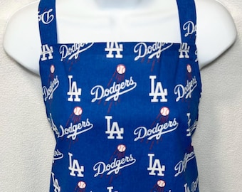 L.A. Dodgers- Full Size BBQ Apron with Pockets