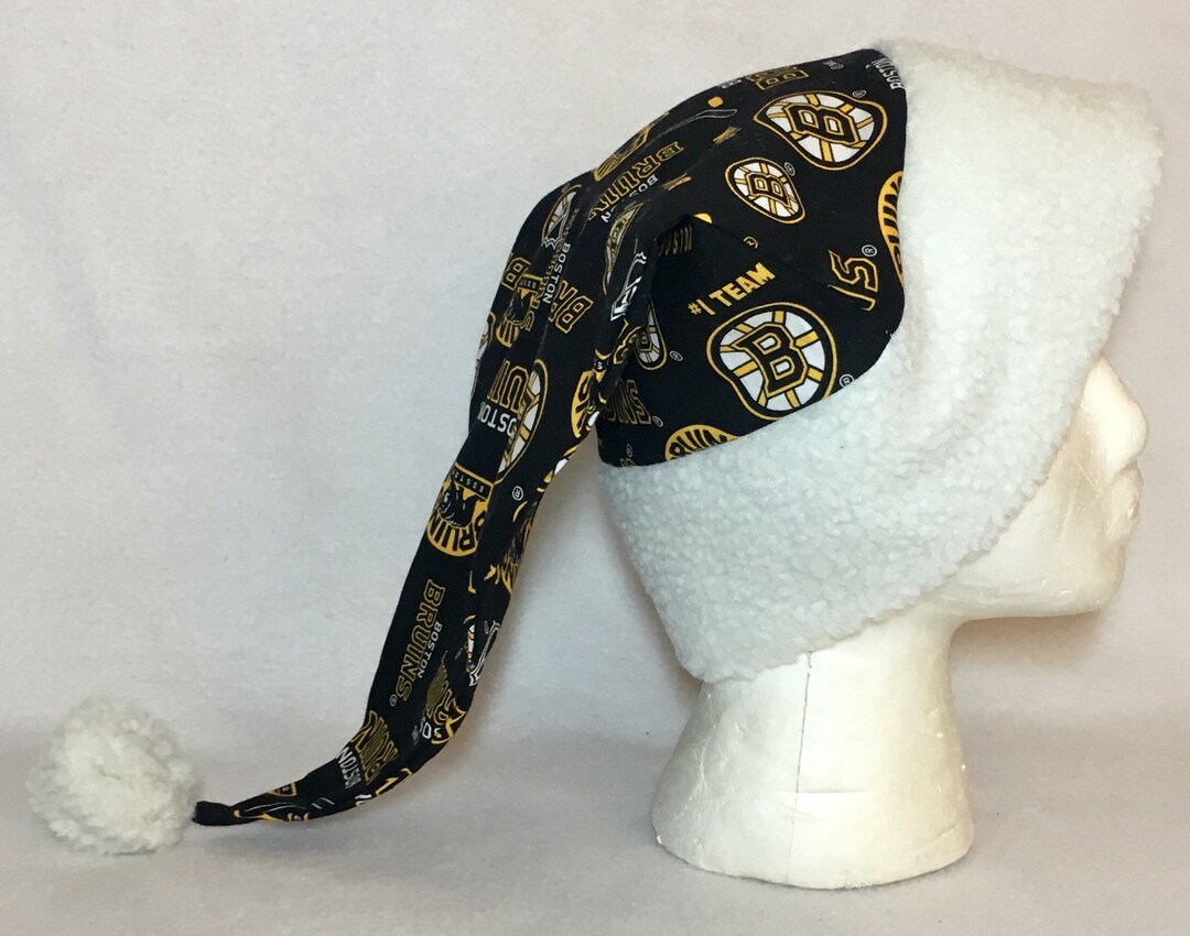 Bruins santa trim hat