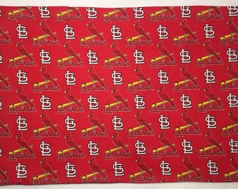 1 conjunto - Saint Louis Cardinals - Fronhas de algodão.
